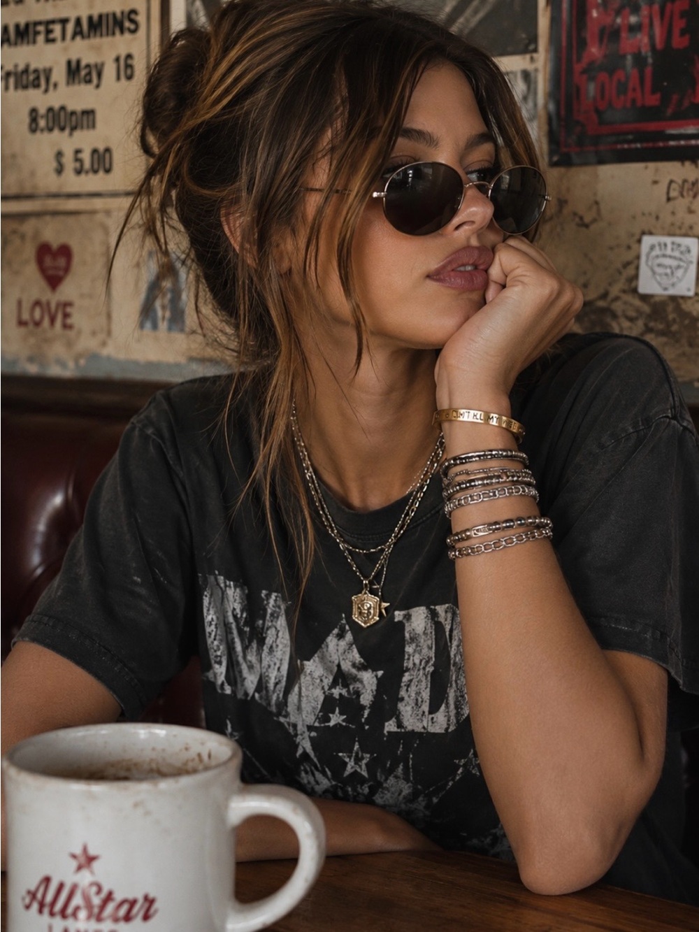 Don't Kill My Vibe Inspiration Mantra Cuff